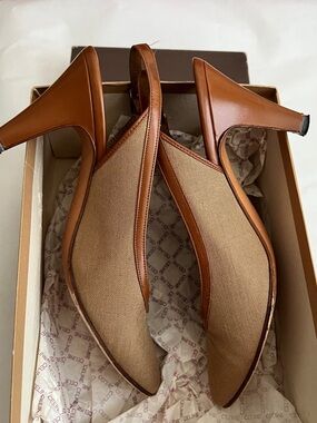 Celine Slingback Slip On Pumps